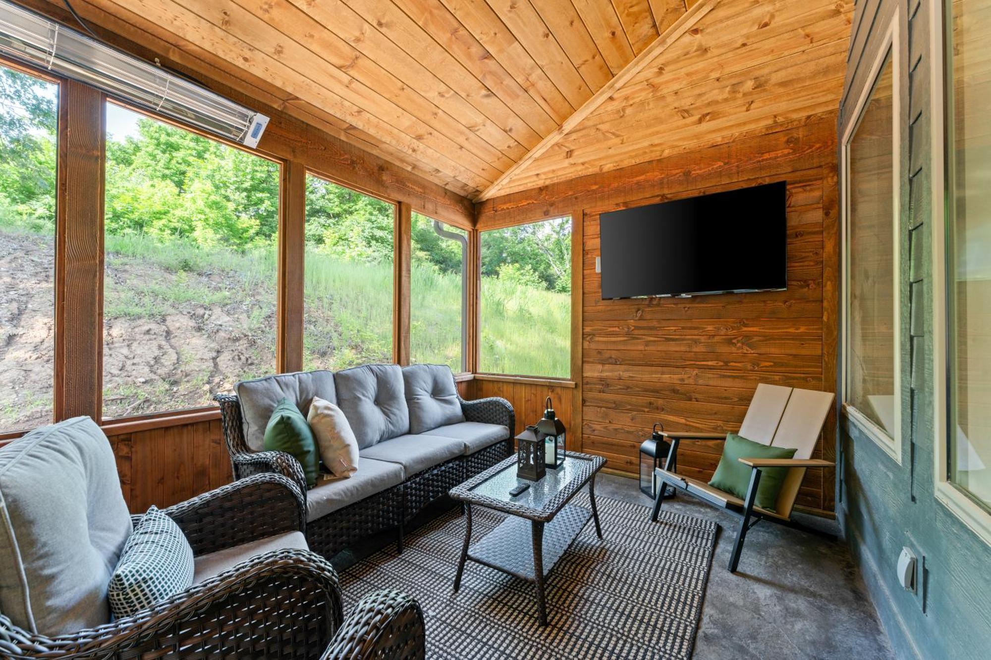 New Ozark Oasis Luxe Cabin Retreat With Hot Tub Hollister Exterior photo